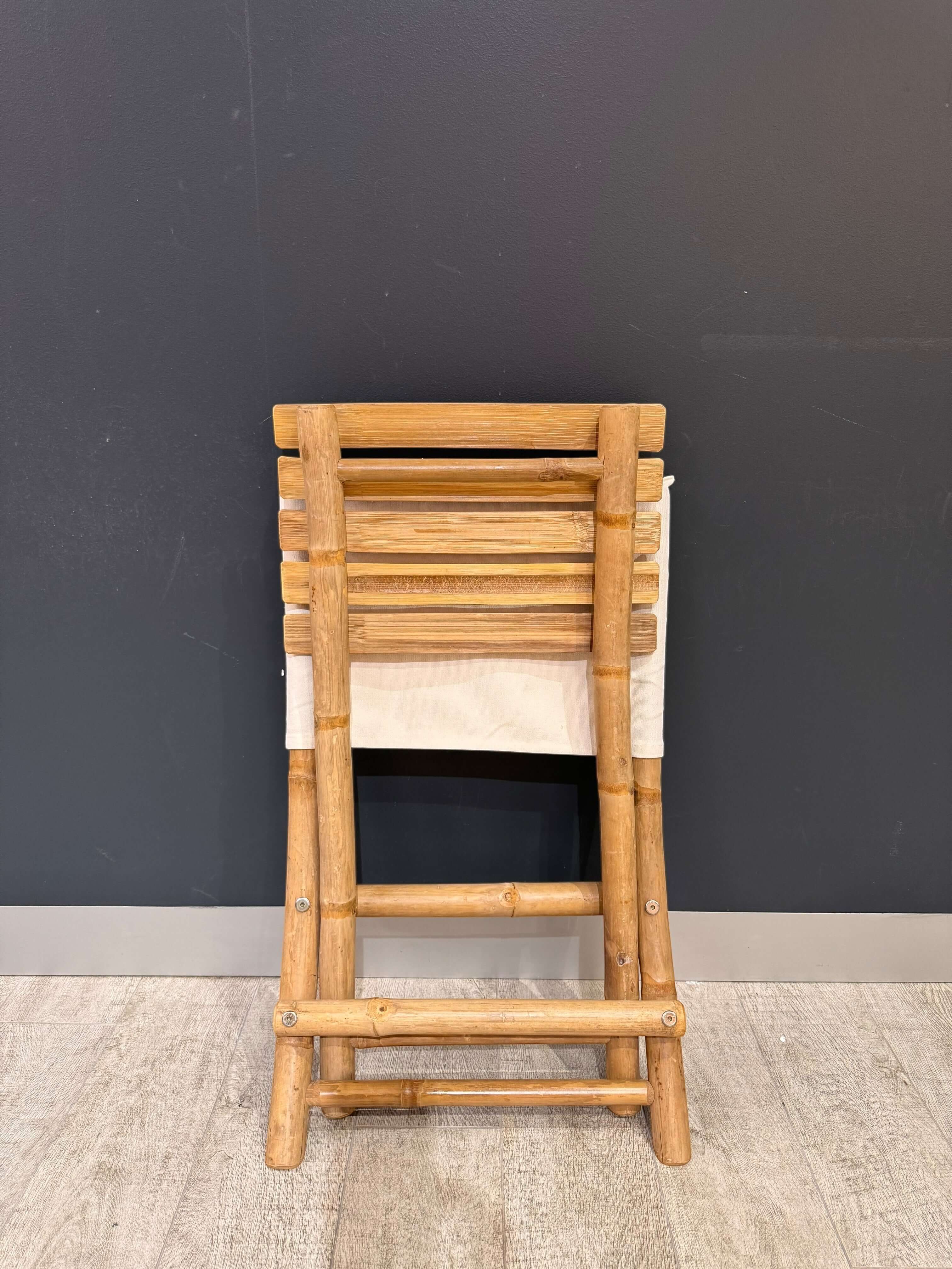 Handmade Bamboo Beach Stool – Foldable Eco-Friendly Outdoor Seat