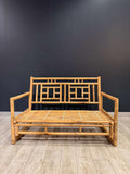 Handmade Bamboo Double Seater – Eco-Friendly Natural Wooden Sofa Bench