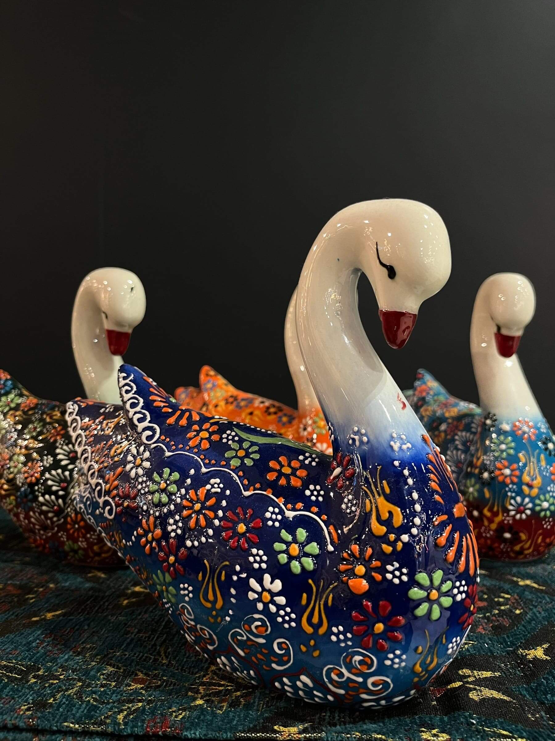 Handmade Ceramic Swan