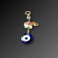 Hanging Evil Eye with Elephant