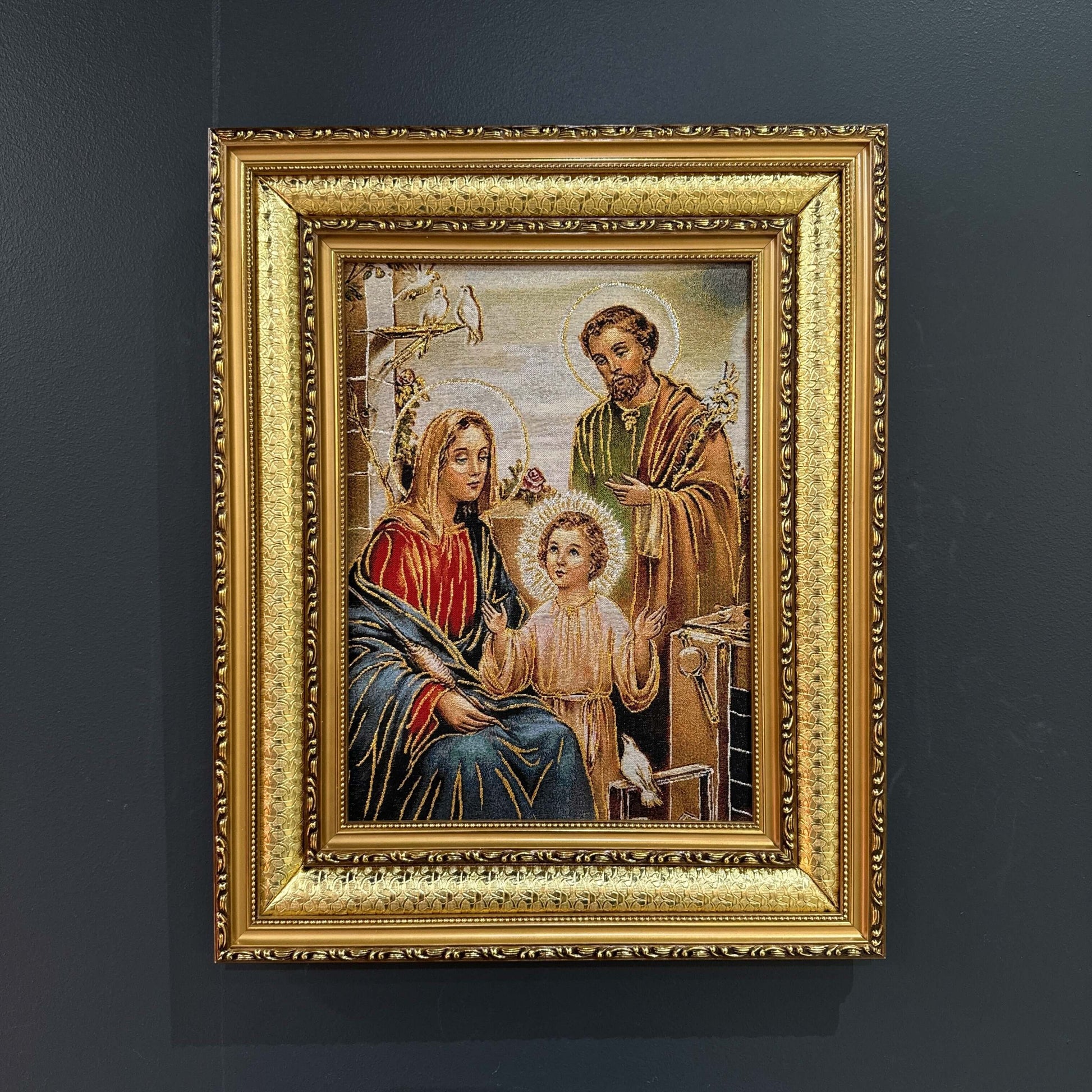 Luxurious Tapestry of ''Holy Family''