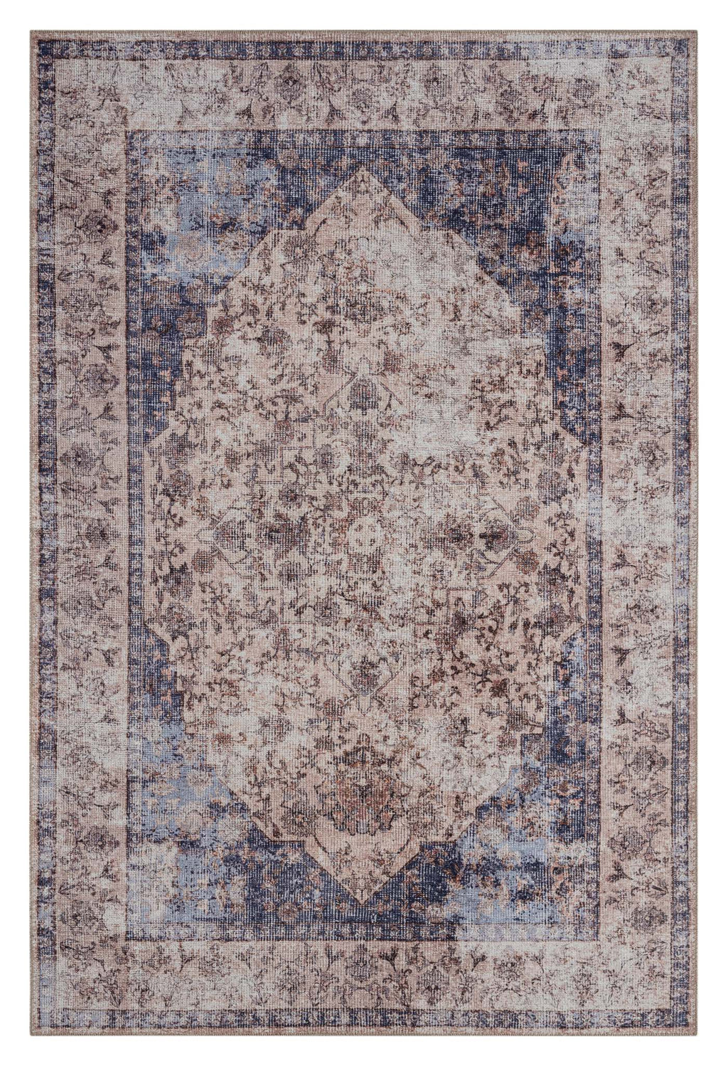 Hyde 142 Navy Vintage Turkish Rug