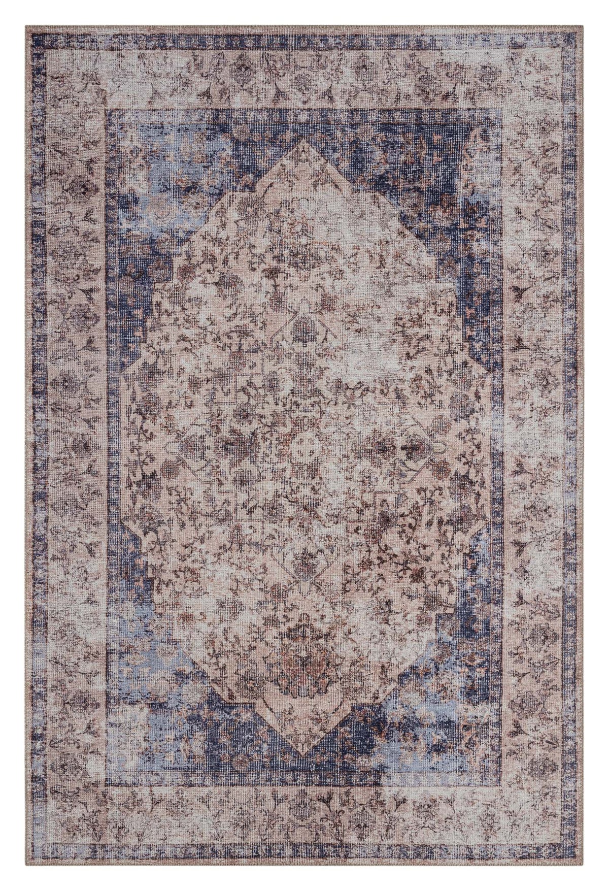 Hyde 142 Navy Vintage Turkish Rug