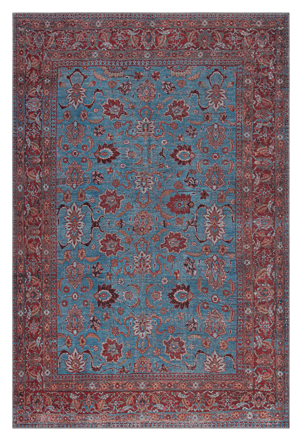 Hyde 170 Blue Vintage Turkish Rug