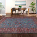 Hyde 170 Blue Vintage Turkish Rug lifestyle view