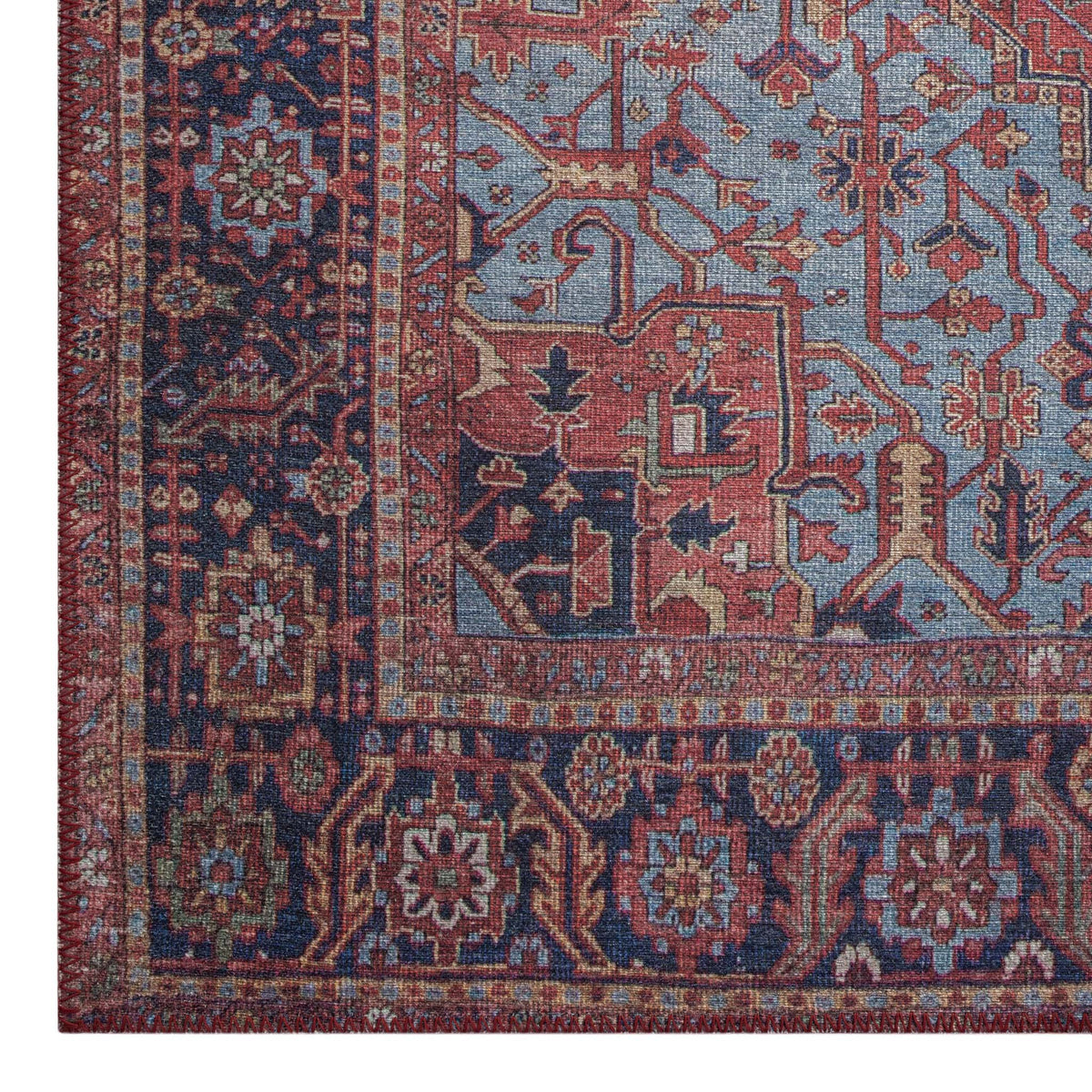 Hyde 2019 Red Vintage Turkish Rug
