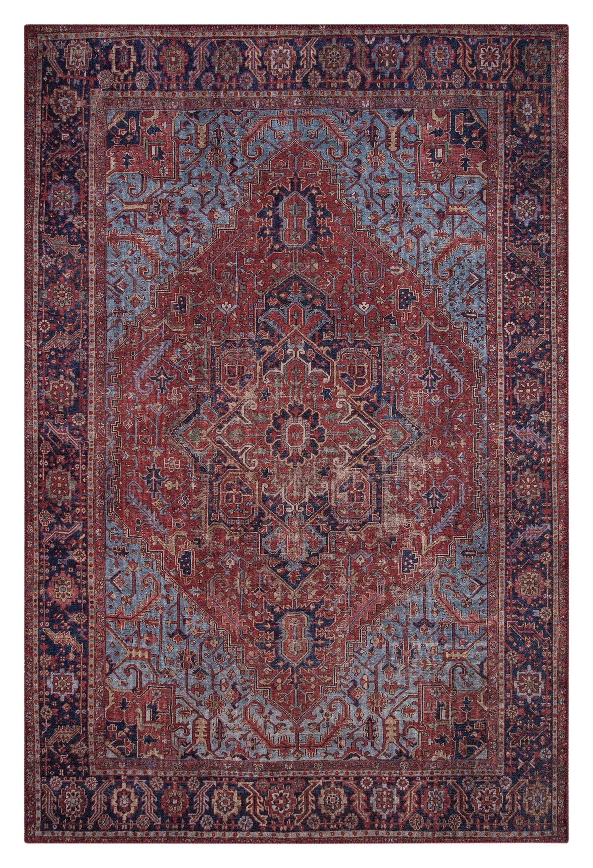 Hyde 2019 Red Vintage Turkish Rug