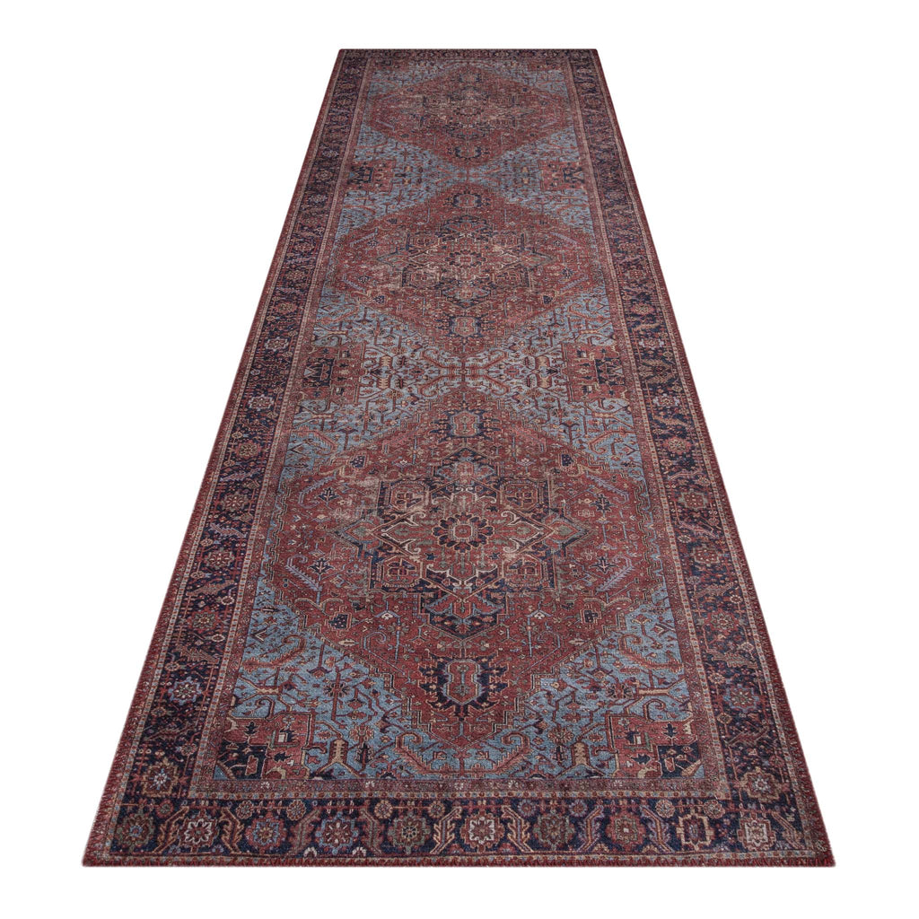 Hyde 2019 Red Vintage Hallway Runner lifestyle view