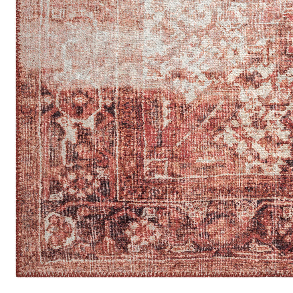 Hyde 245 Rust Vintage Turkish Rug