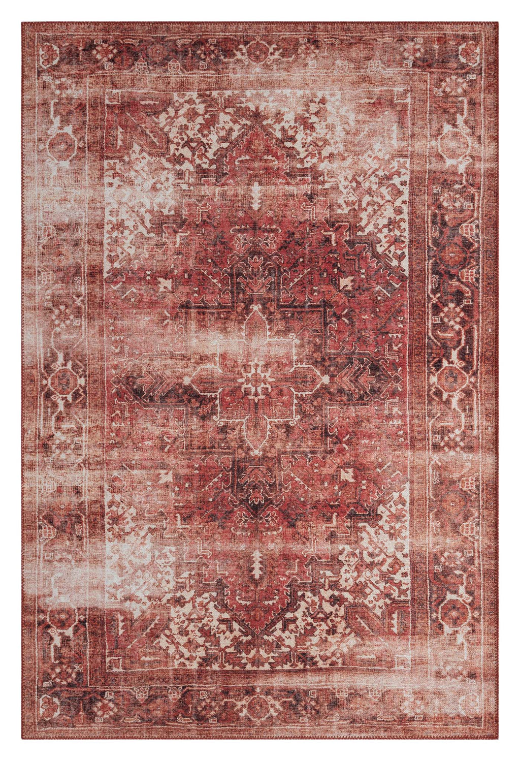 Hyde 245 Rust Vintage Turkish Rug