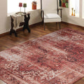 Hyde 245 Rust Vintage Turkish Rug lifestyle view