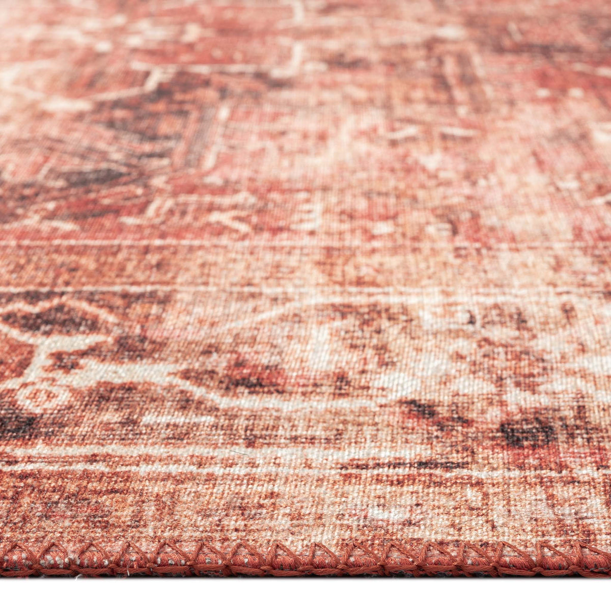 Hyde 245 Rust Vintage Turkish Rug