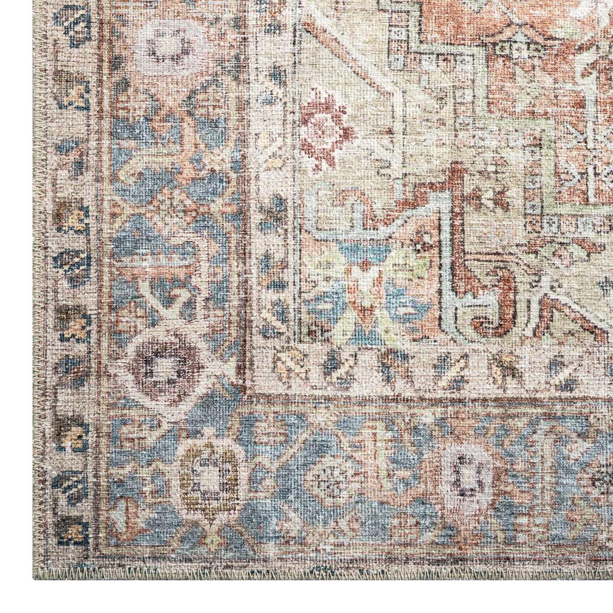 Hyde 672 Multi Vintage Turkish Rug
