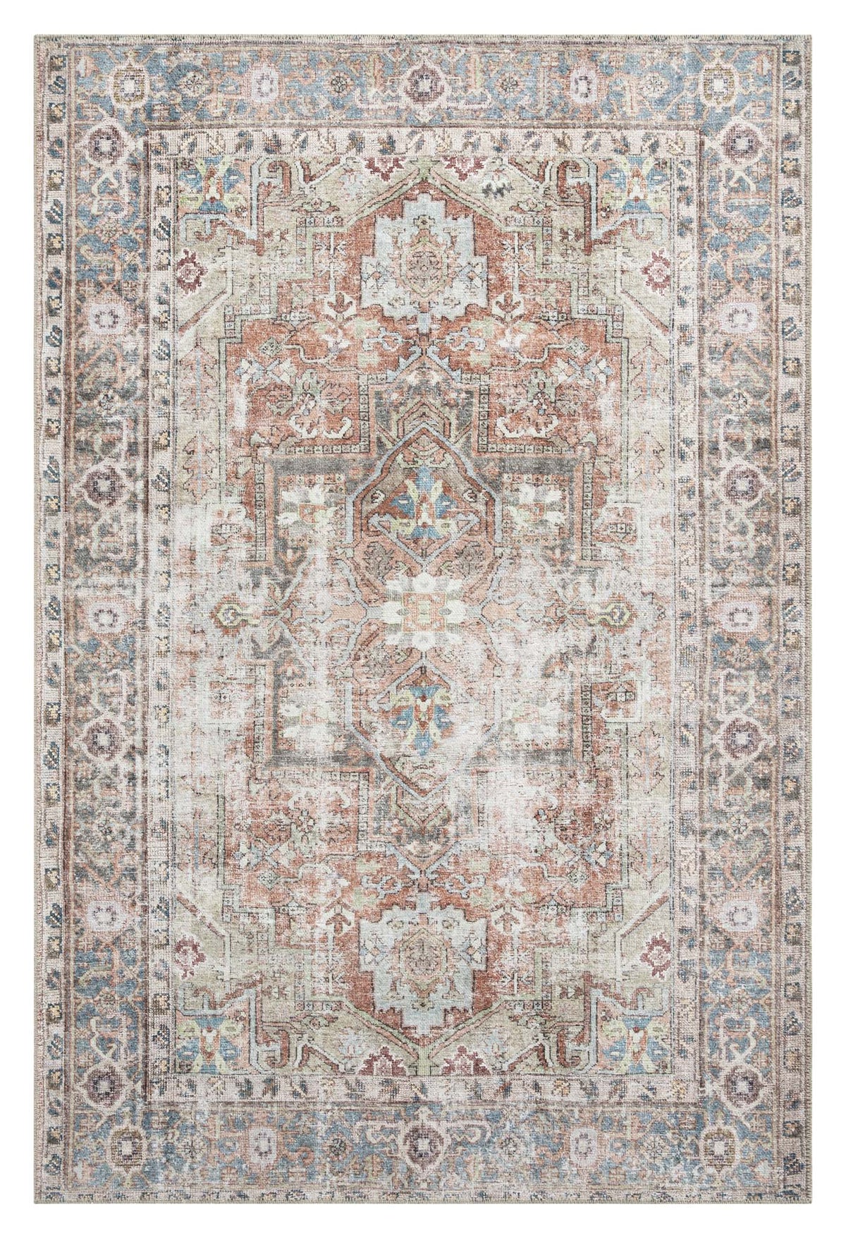 Hyde 672 Multi Vintage Turkish Rug