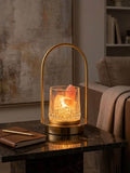 Premium Himalayan Salt Crystal Bedside Lamp | Rechargeable LED Touch Light