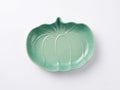 Le Creuset Pumpkin Shaped Dish – Premium Blue Stoneware Plate (23cm)
