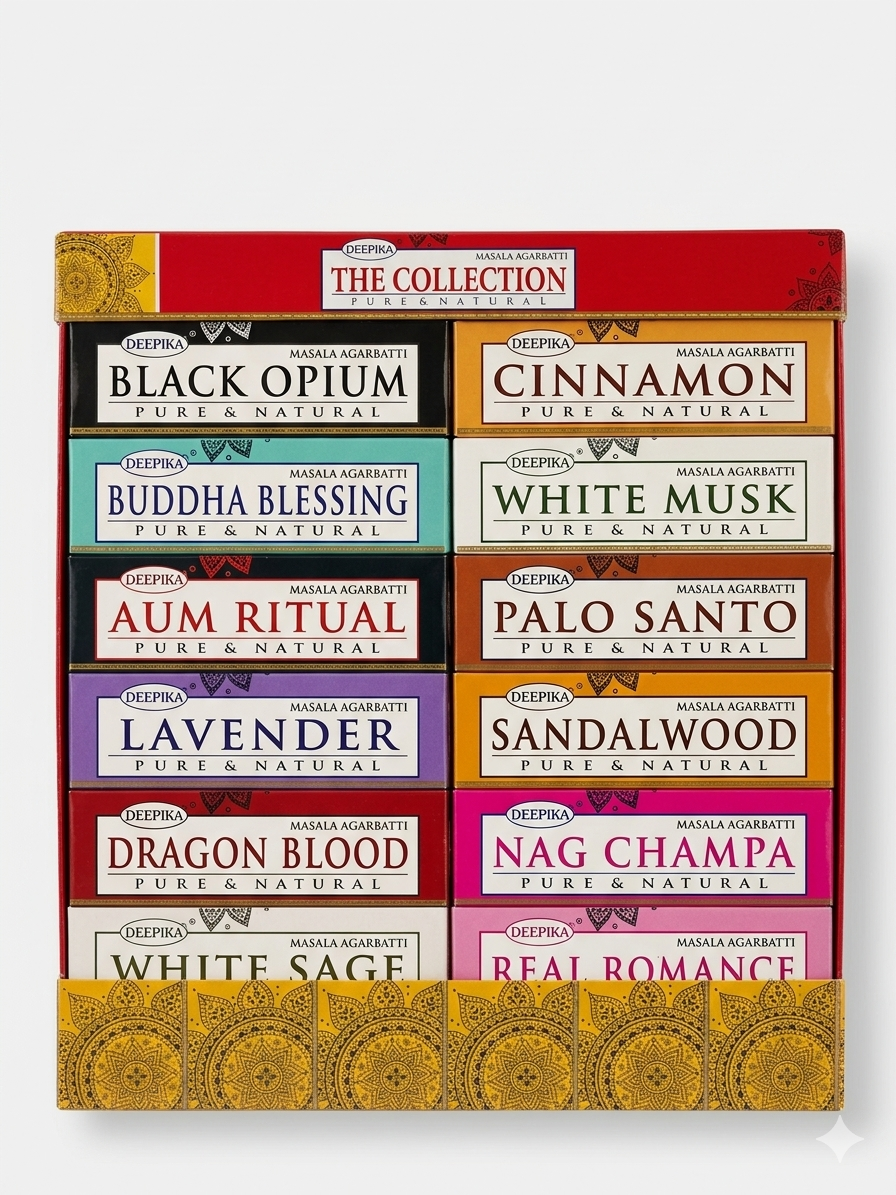Deepika The Collection Incense Sticks 12 Pack