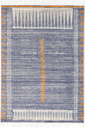 Inca Quito Blue Contemporary Rug - INCA02 full product view