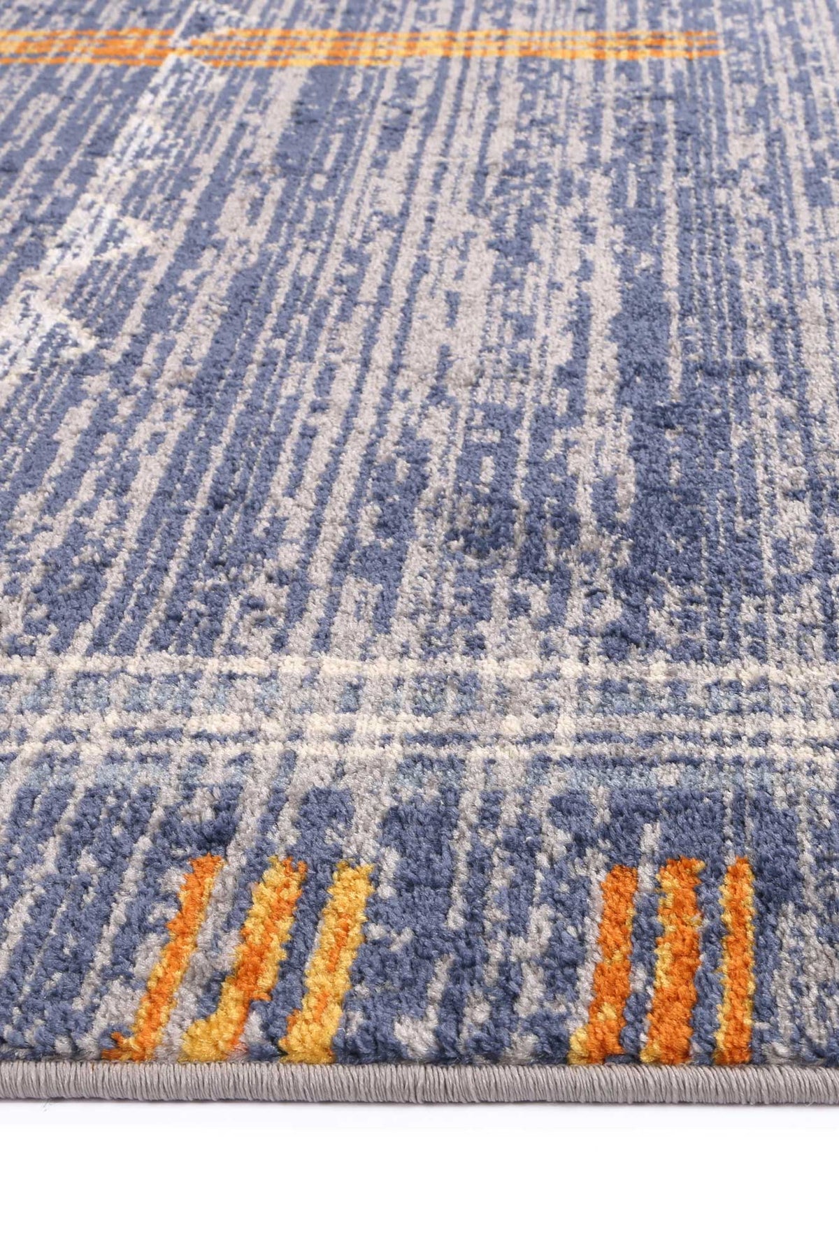 Inca Quito Blue Contemporary Rug - INCA02 – view 2