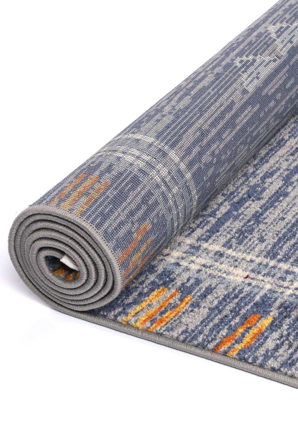 Inca Quito Blue Contemporary Rug - INCA02 – view 4