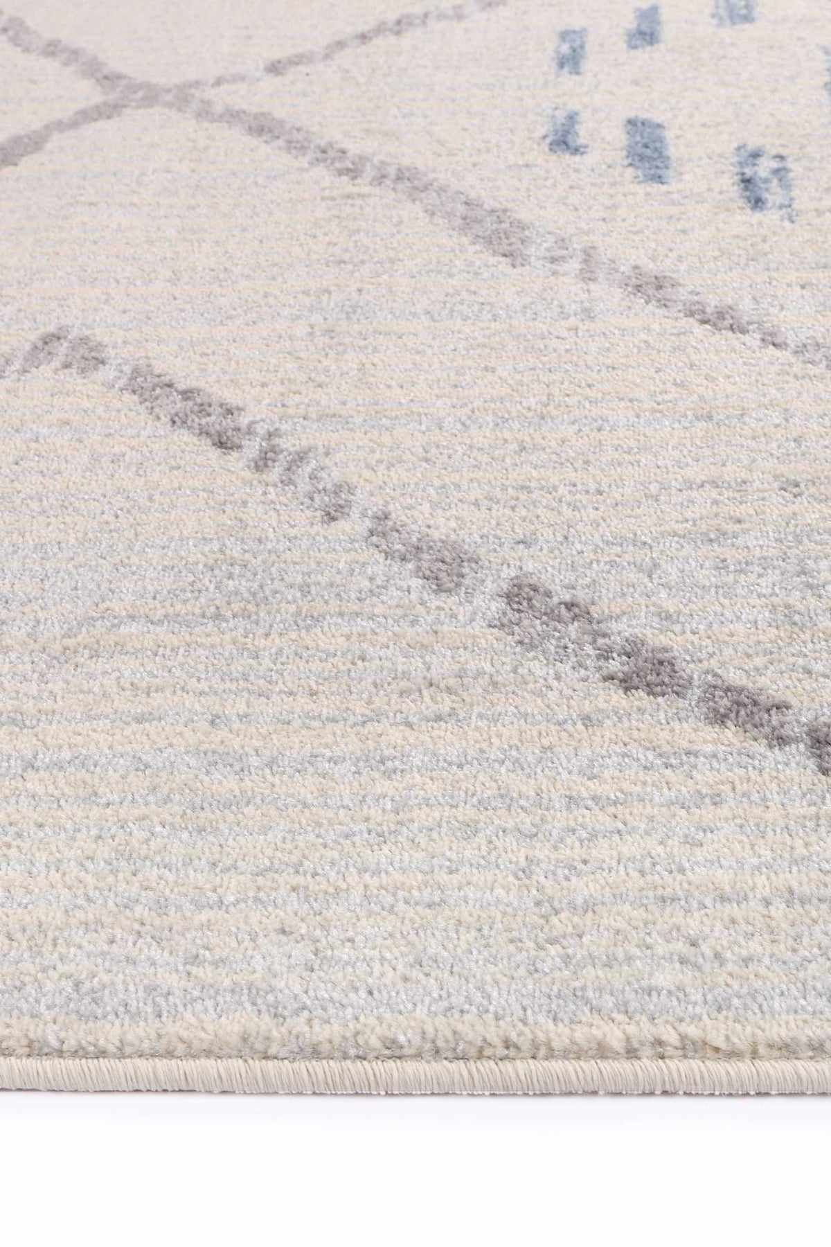 Inca Pica Cream Contemporary Rug - INCA03 – view 2