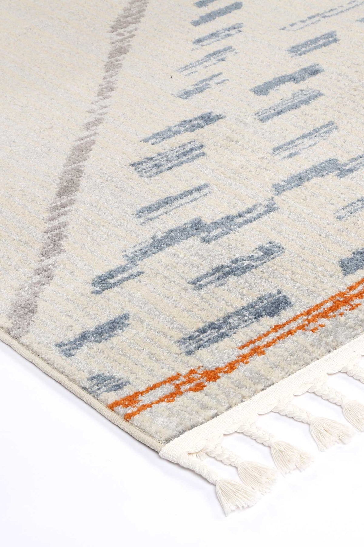 Inca Pica Cream Contemporary Rug - INCA03 – view 3