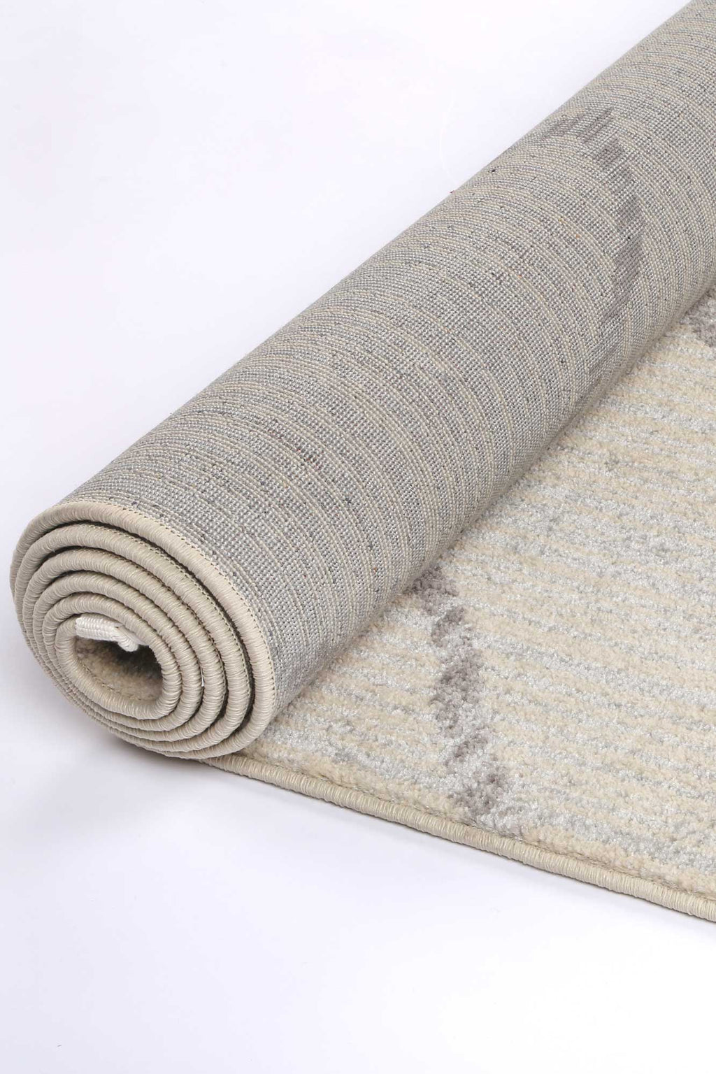 Inca Pica Cream Contemporary Rug - INCA03 – view 4