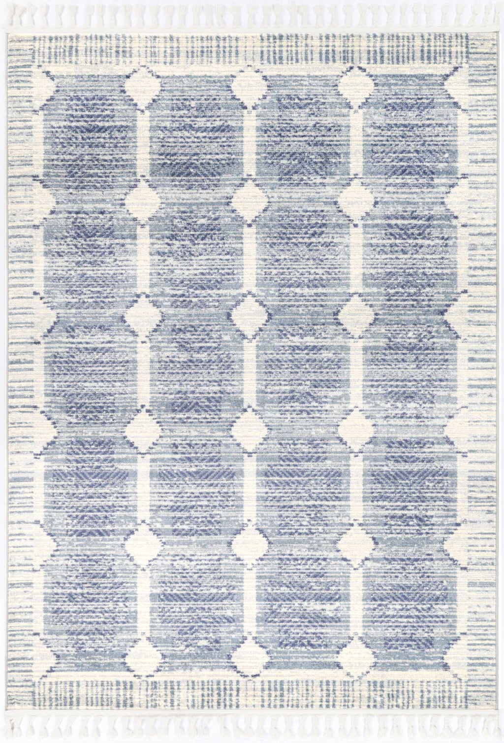 Inca Paria Blue Contemporary Rug - INCA06 full product view