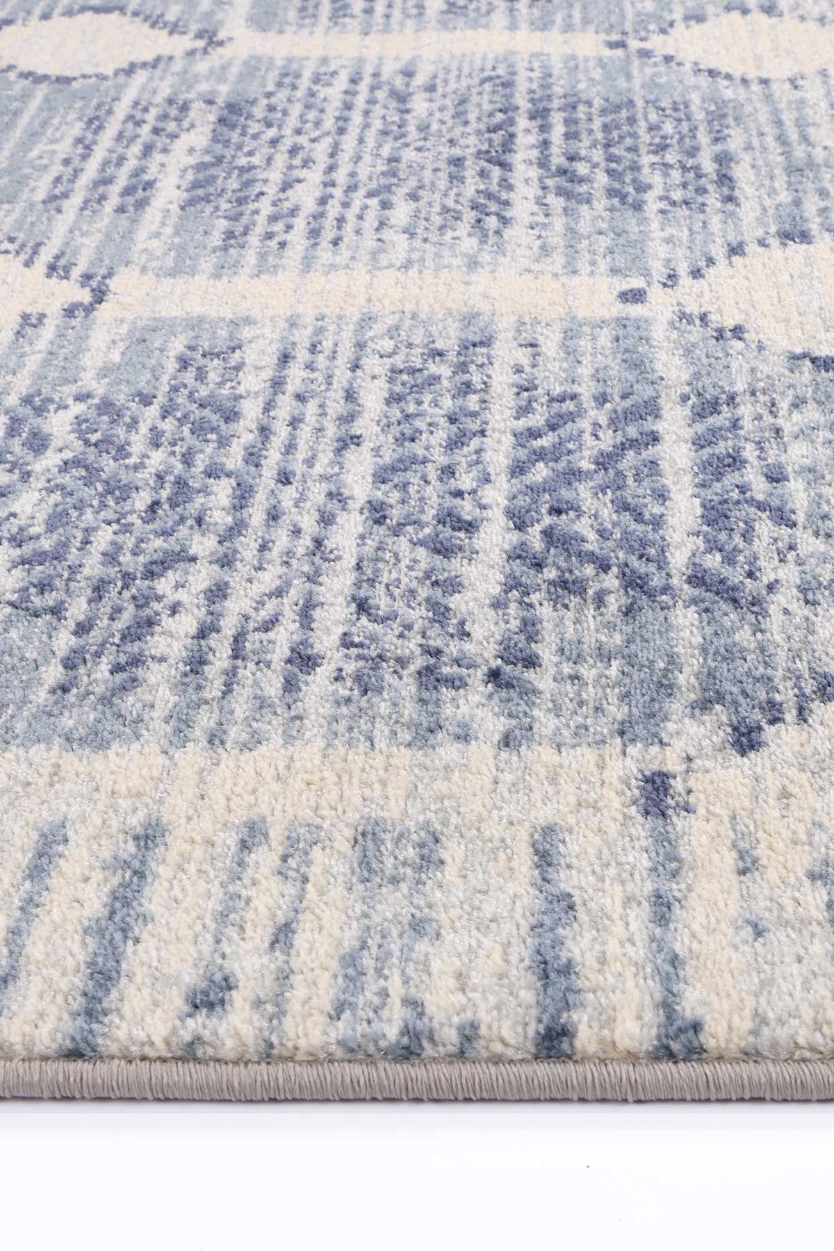 Inca Paria Blue Contemporary Rug - INCA06 – view 2
