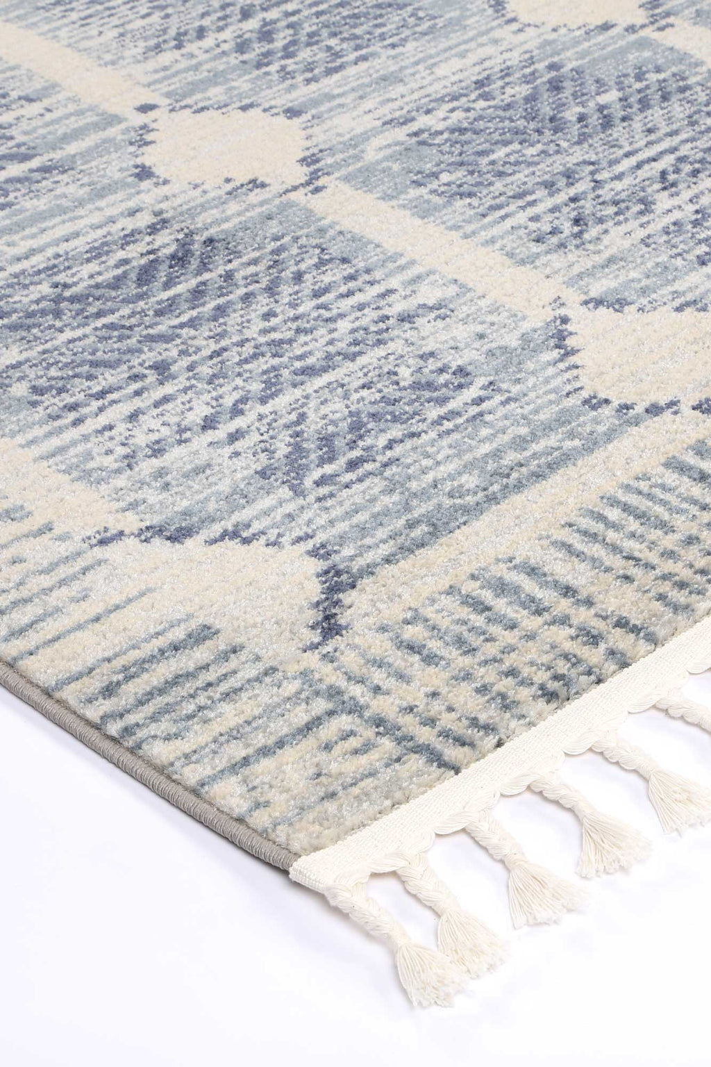 Inca Paria Blue Contemporary Rug - INCA06 – view 3