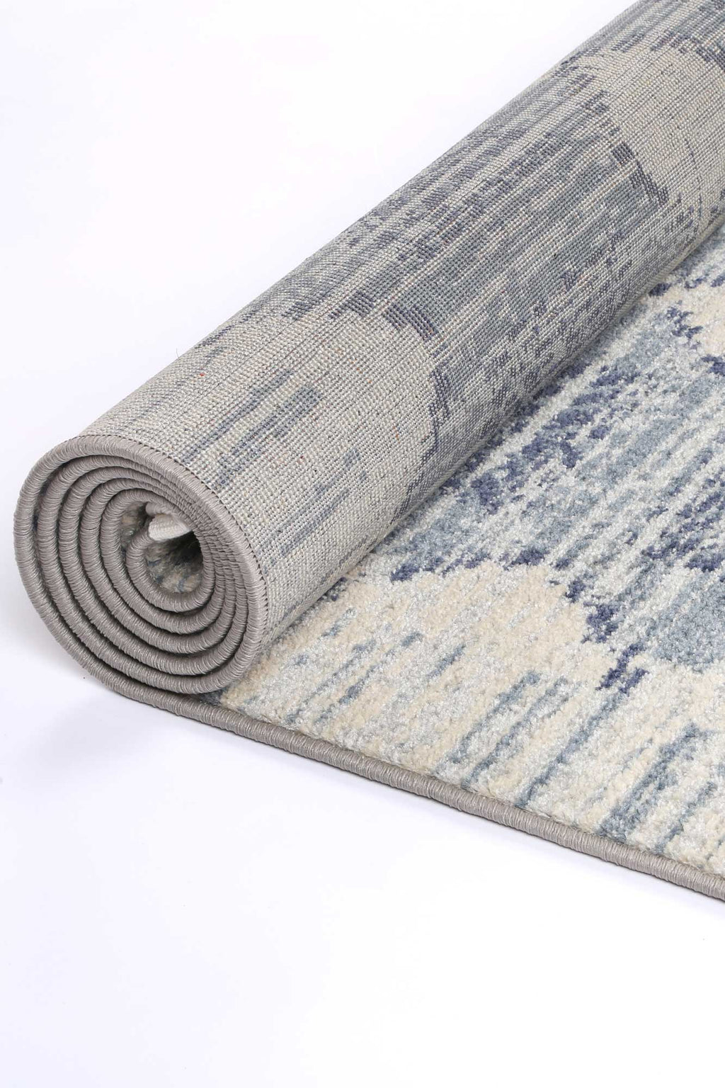 Inca Paria Blue Contemporary Rug - INCA06 – view 4