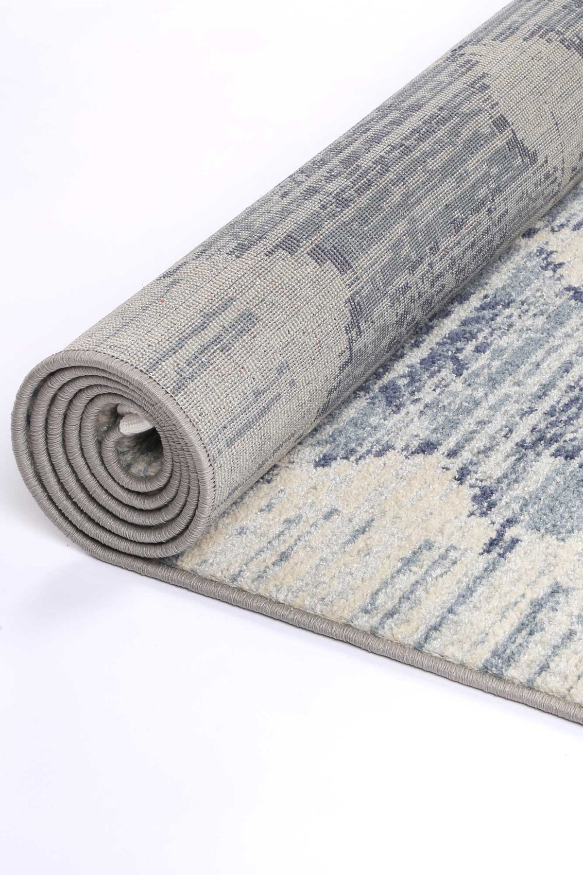 Inca Paria Blue Contemporary Rug - INCA06 – view 4
