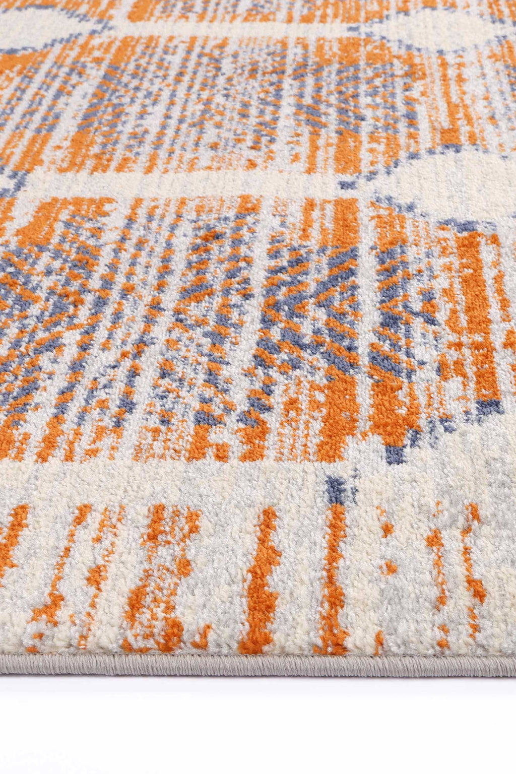 Inca Nasca Rust Contemporary Rug - INCA08 – view 2