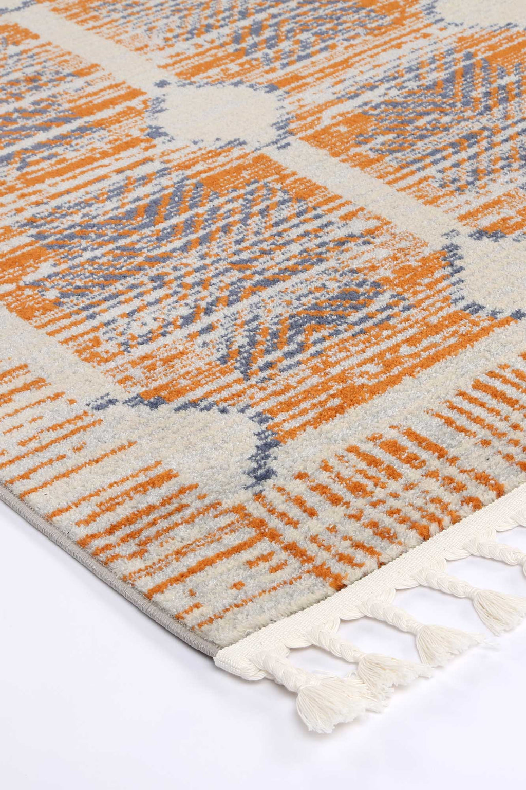 Inca Nasca Rust Contemporary Rug - INCA08 – view 3