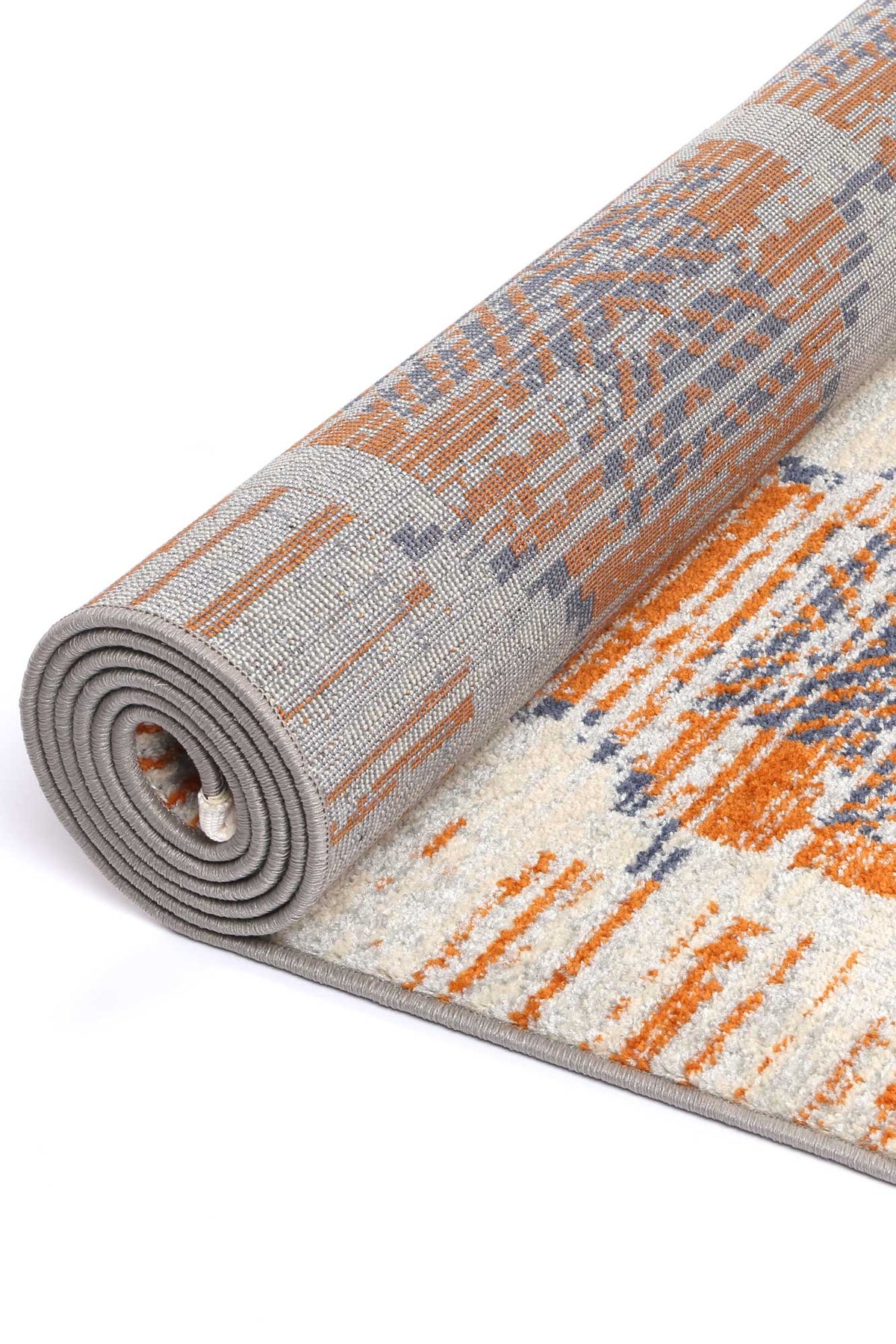 Inca Nasca Rust Contemporary Rug - INCA08 – view 4