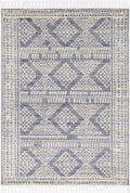 Inca Jauja Blue Contemporary Rug - INCA09 full product view