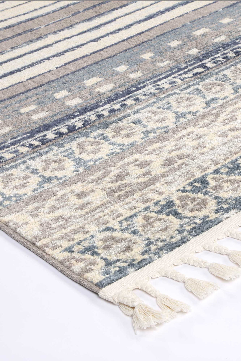 Inca Cajamarca Blue Contemporary Rug - INCA10 – view 3