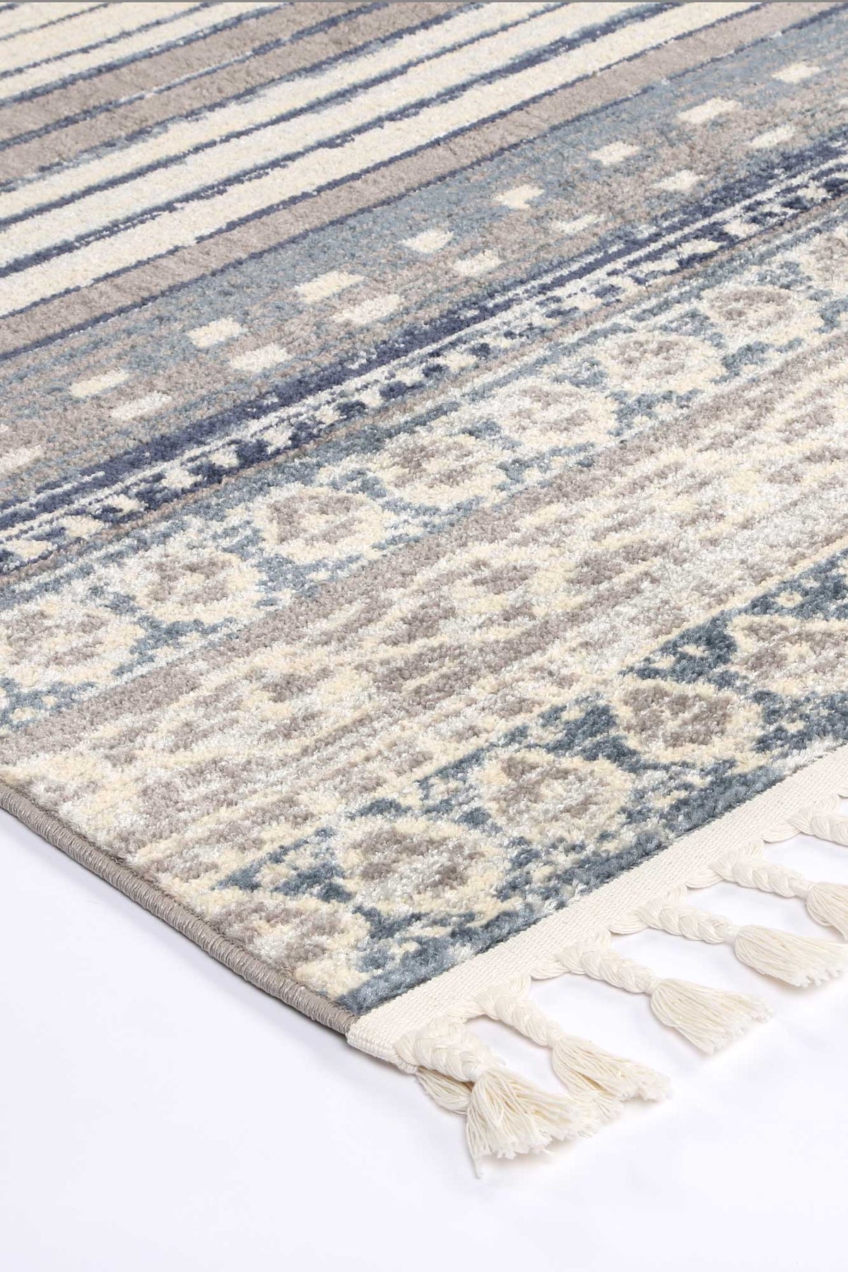 Inca Cajamarca Blue Contemporary Rug - INCA10 – view 3