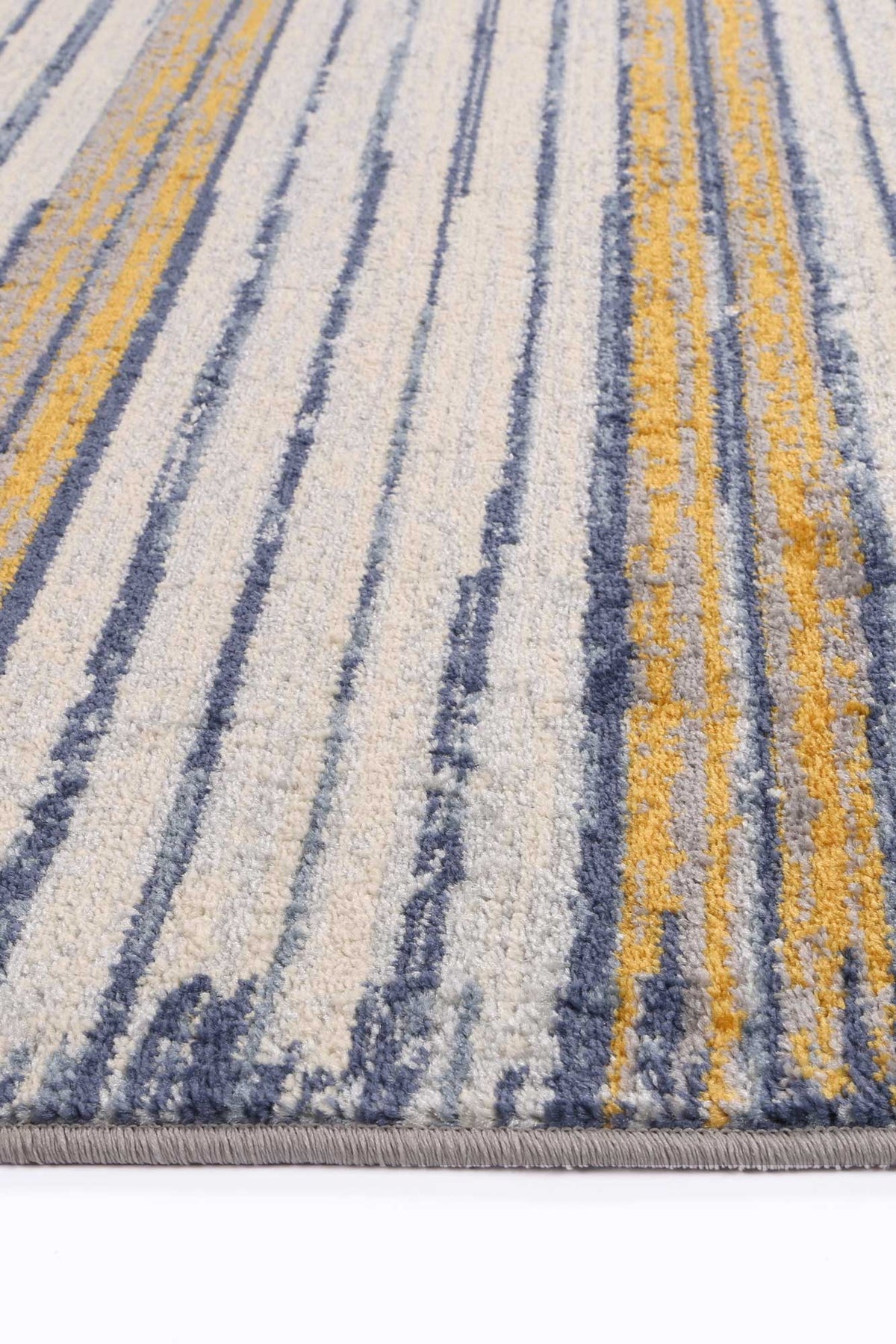 Inca Chuqito Orange Contemporary Rug - INCA11 – view 2