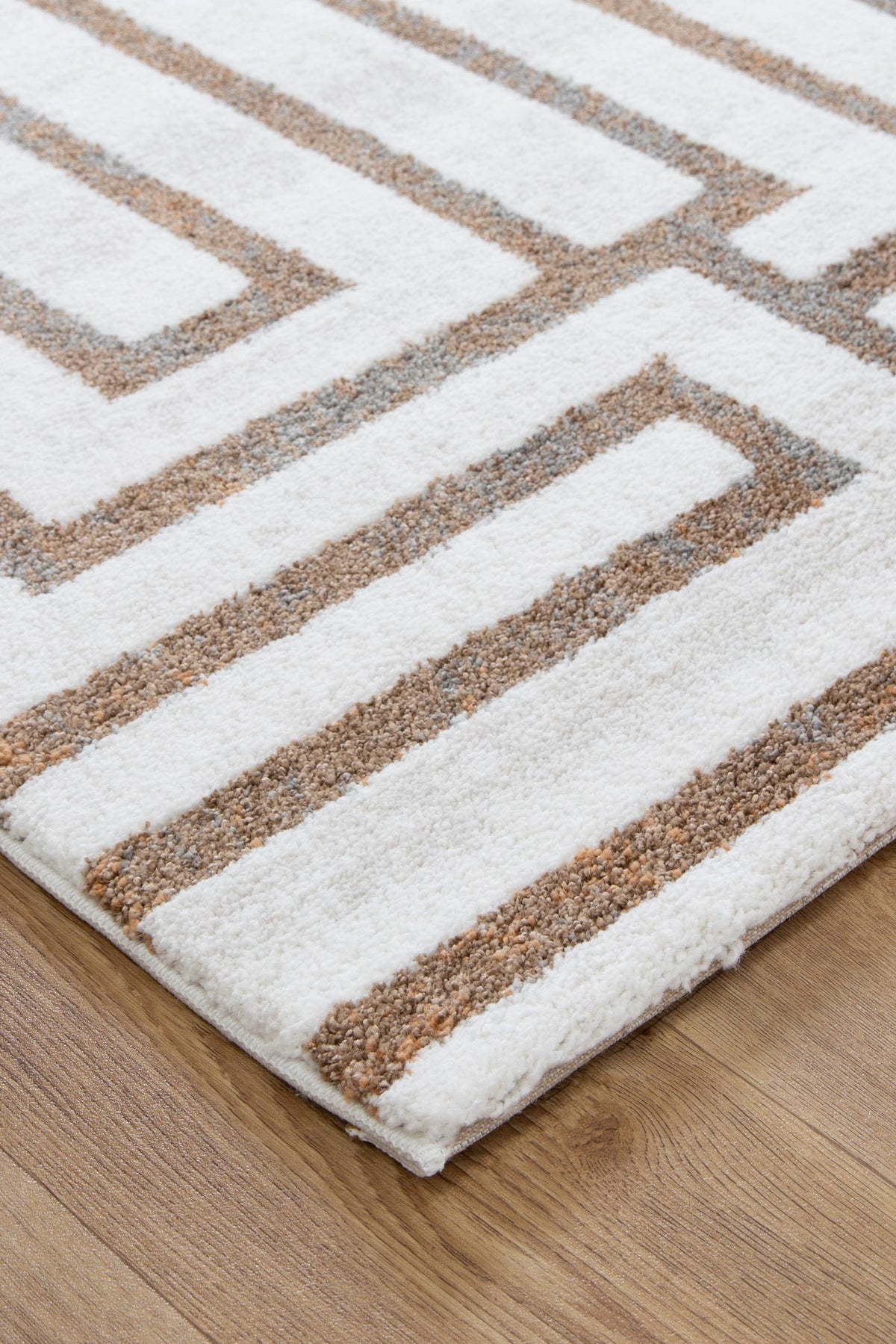 Indulgence Maze Cream Rug - INDU003 – view 6