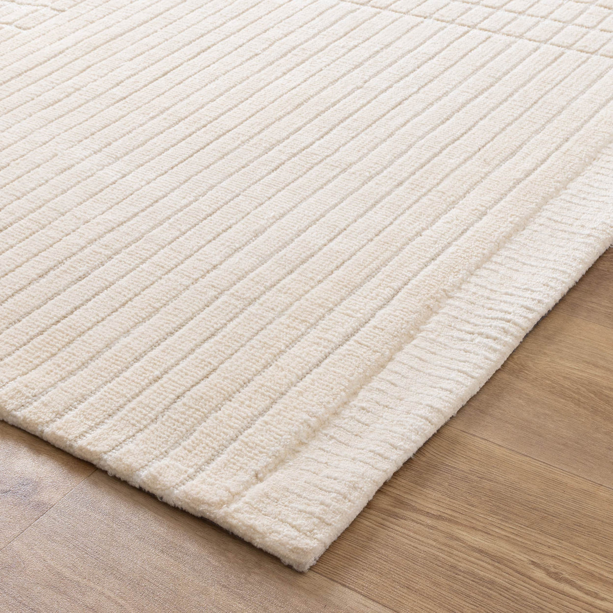 Canyon Ivory Carved Rug - CANYON05 – view 3