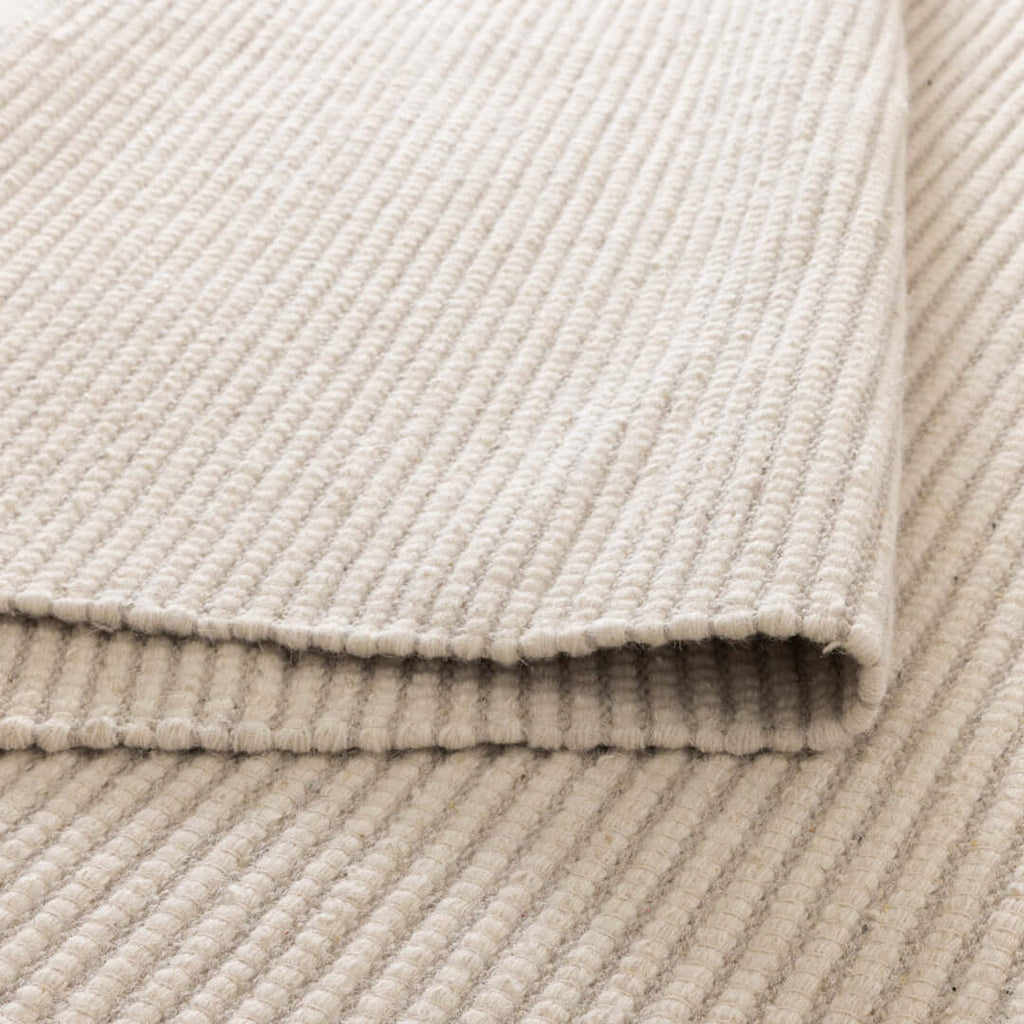 Nature Ivory recycled wool rug - alternate view