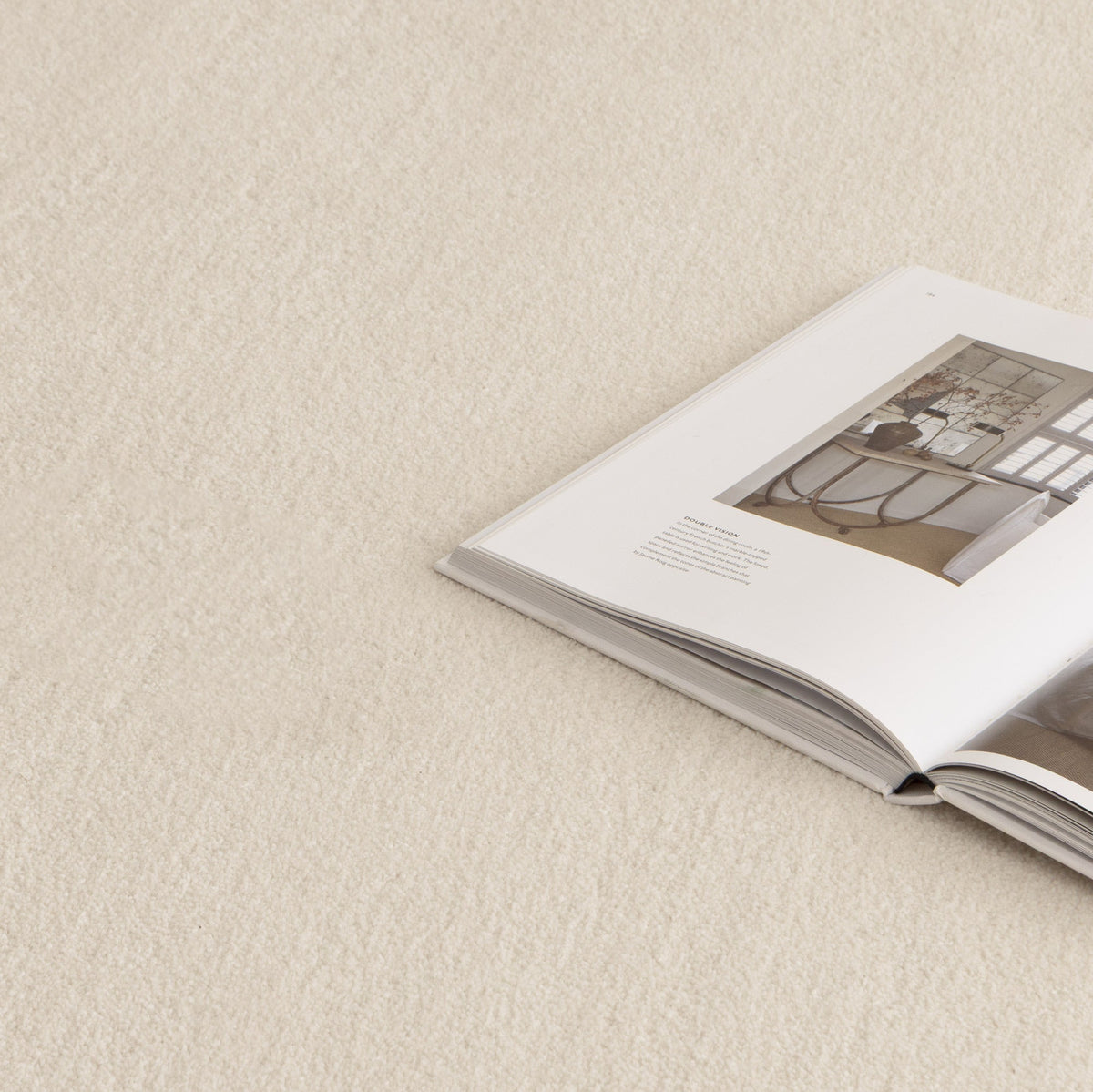 Nessa N400 Ivory Jellybean Rug – view 5