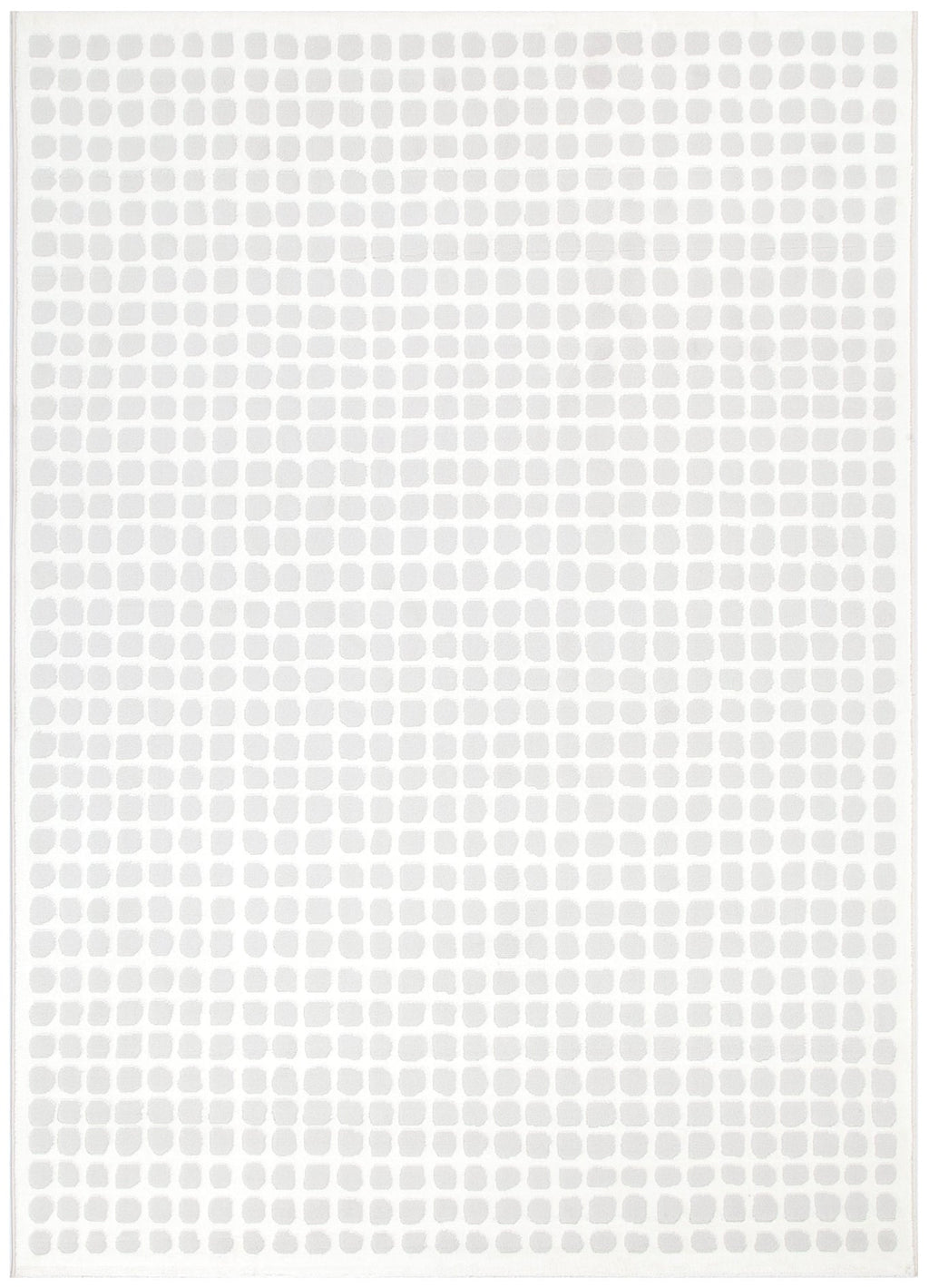 Jade Geometric Shapes Cream Grey Rug - JADE005 – view 2
