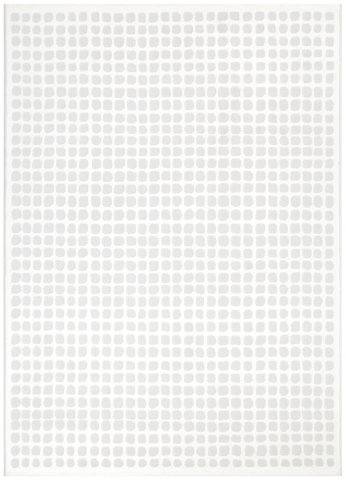 Jade Geometric Shapes Cream Grey Rug - JADE005 – view 2