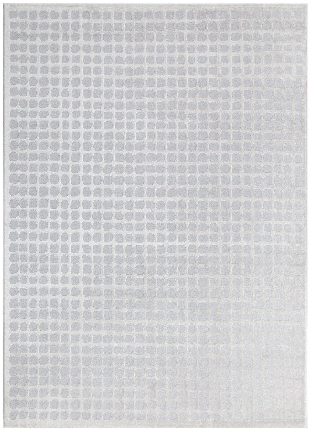 Jade Geometric Shapes Grey Rug - JADE006 – view 2