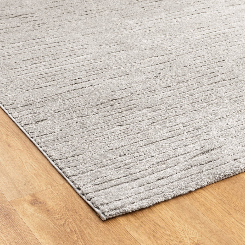 Korra K100 Grey Lines Rug – view 3
