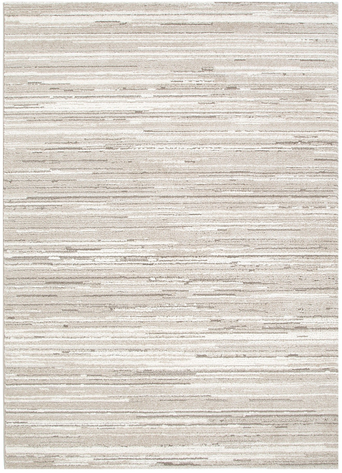 Korra K200 Cream Beige Lines Rug – view 2