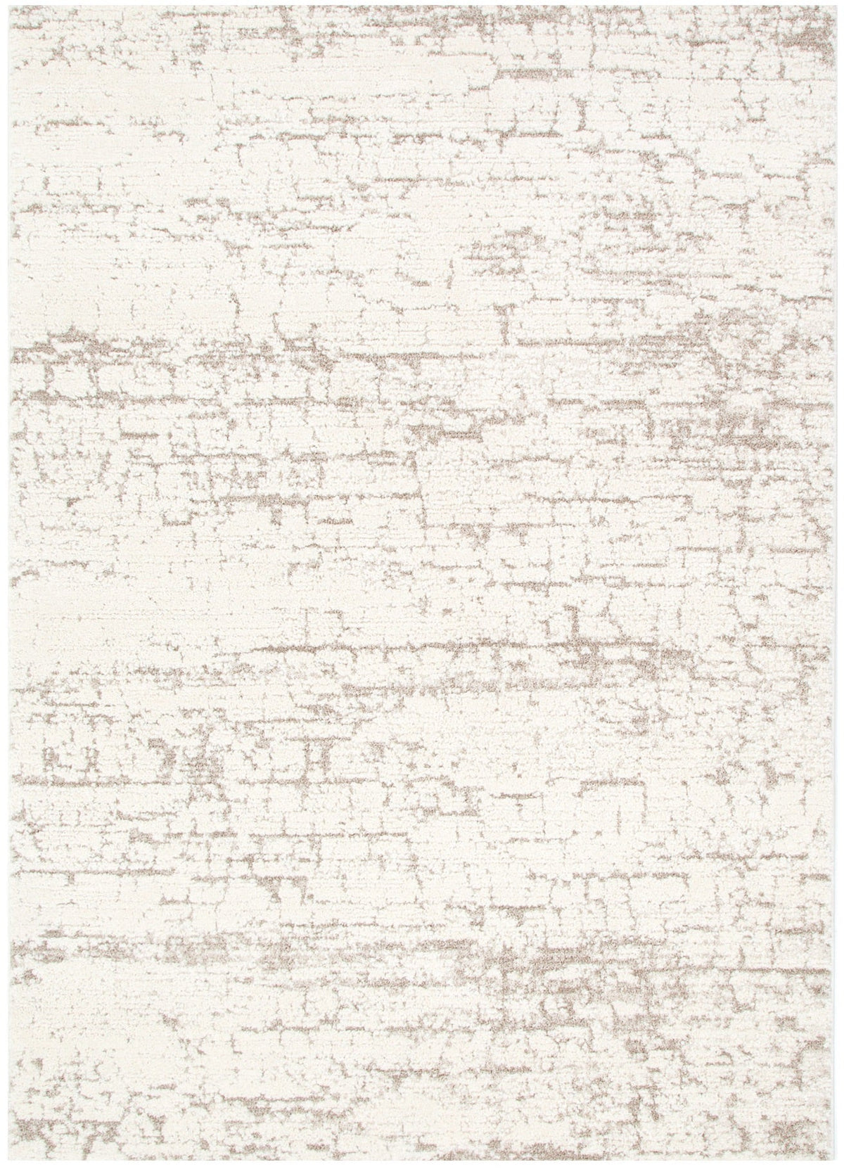 Korra K400 Ivory Beige Abstract Rug – view 2