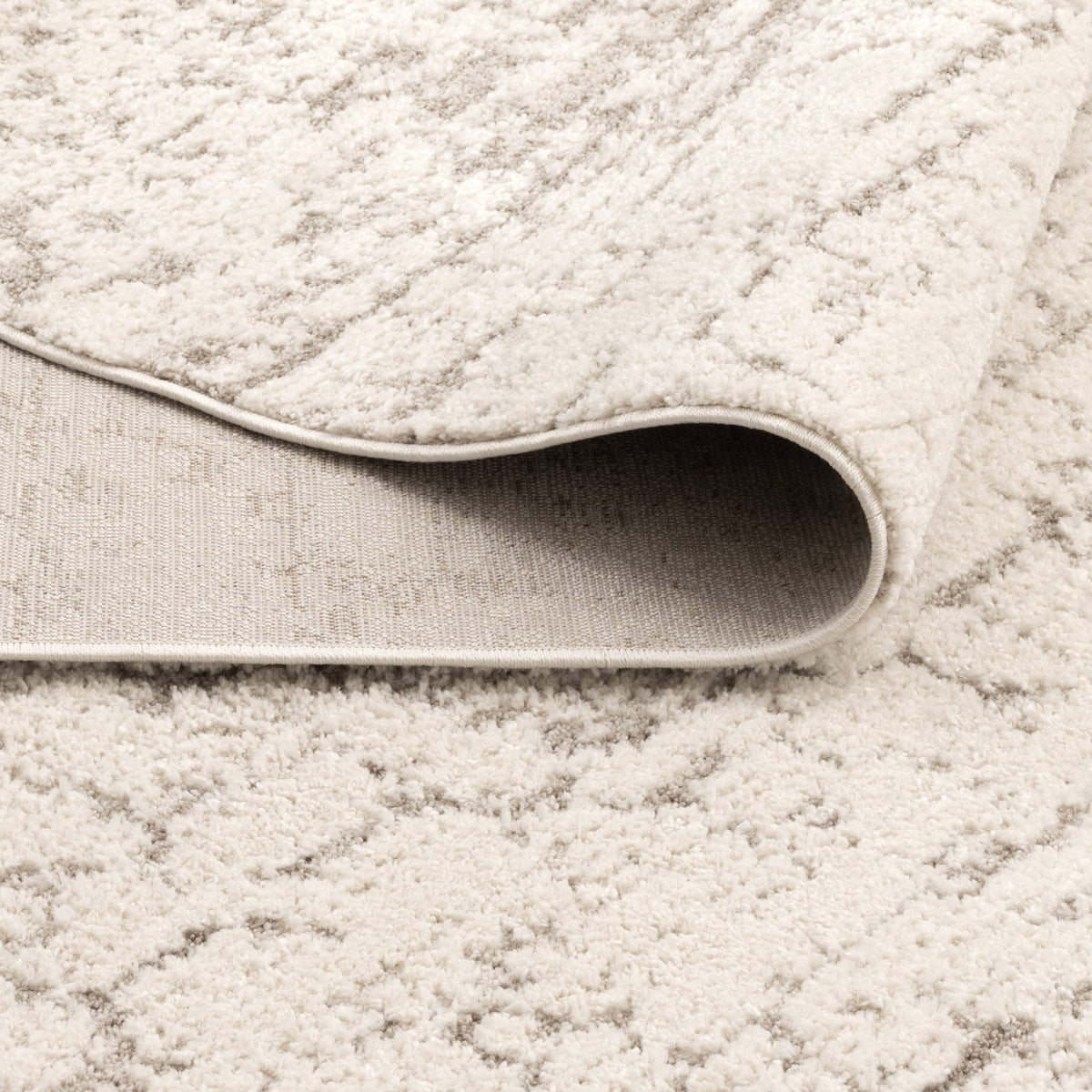 Korra K400 Ivory Beige Abstract Rug – view 4